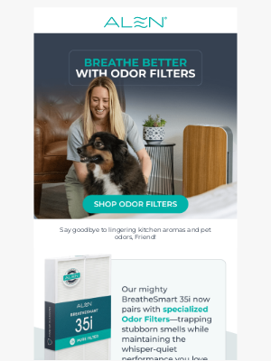 Alen - New Odor Filters for Your 35i