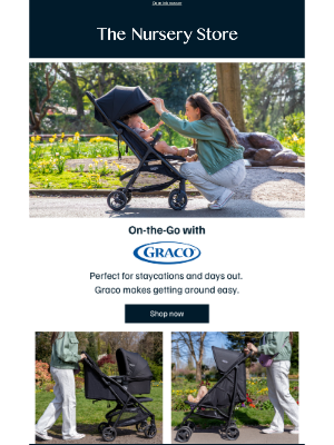 Online 4 Baby - On the go? Graco's got you covered 🚗✨