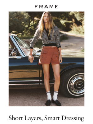 FRAME - Dress Code: Collegiate Chic