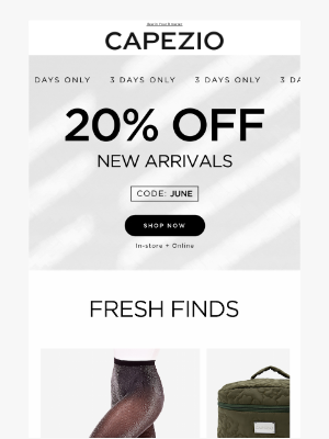 Capezio - 20% OFF NEW ARRIVALS🔥