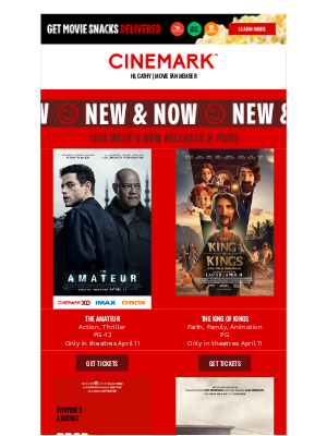 Cinemark - See what's New & Now at Cinemark