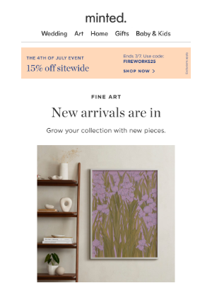 Minted - New art just arrived