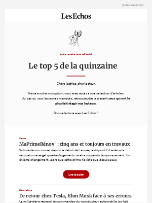 Les Echos (France) - 🔥 Ce que nos lecteurs ont adoré