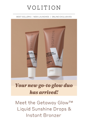 Volition Beauty - Your New To-Glow Duo Has Arrived! 🌟