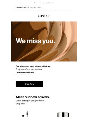 Clinique - Your happy skin is waiting.