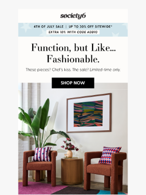 Society6 - This Is Not A Drill! 🚨