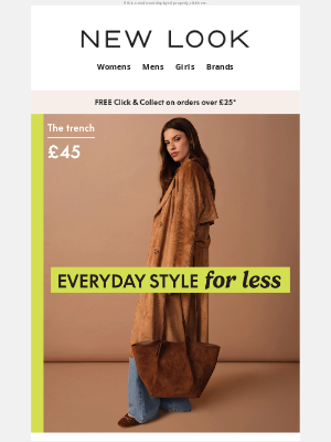 New Look (United Kingdom) - New, everyday ‘fits for LESS, in store and online