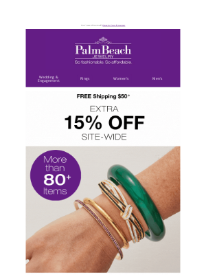 PalmBeach Jewelry - Hey Mary! Stack on the Savings! ✨