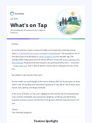 Project HomeTap - 🏠️ Is homeownership feeling like a hardship? We've got you.