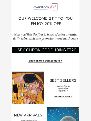 overstockArt - Welcome to the wonderful world of art!