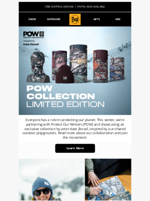 Buff - ❄️ Just In: Exclusive POW Winter Edition Release