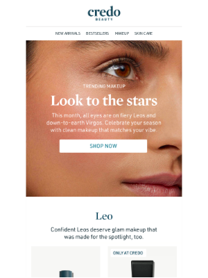 Credo Beauty - Leo and Virgo, this one's for you