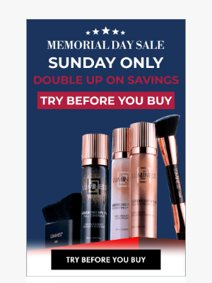 Luminess Cosmetics - Memorial Weekend Savings: Extra 25% OFF