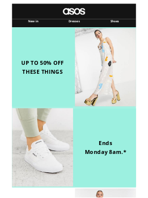 ASOS (UK) - (Couple) up to 50% off 😏💛