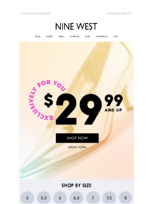 Nine West - ⚡️Flash Deal: $29.99+ SALE⚡️