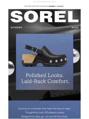 SOREL - Shoes That Mean Business