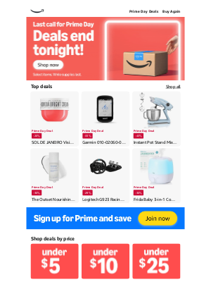 Amazon - Last call for epic Prime Day savings!