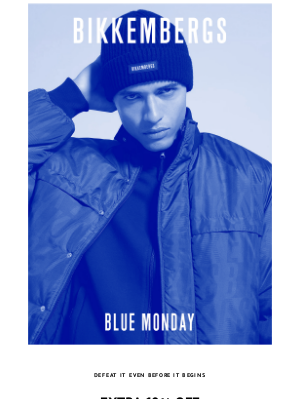 Dirk Bikkembergs - The Perfect Remedy to Blue Monday! 💙