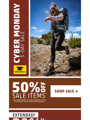 Mountainsmith - CYBER MONDAY DEALS ARE HERE