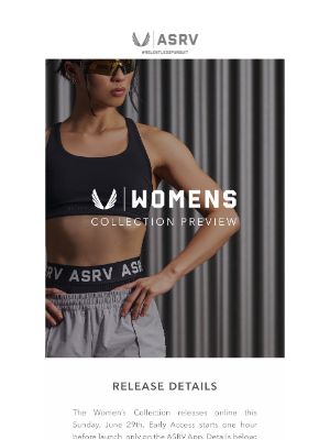 ASRV - Women's Collection Preview
