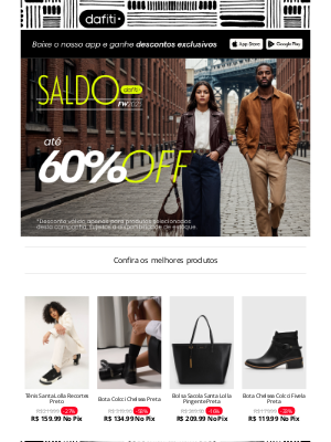 Dafiti (Brazil) - Frio lá fora, descontos aqui dentro 🧤🤗