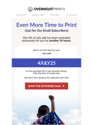 Extended! One Last Chance to Save
