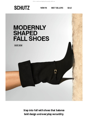 Schutz - Modernly Shaped Fall Shoes