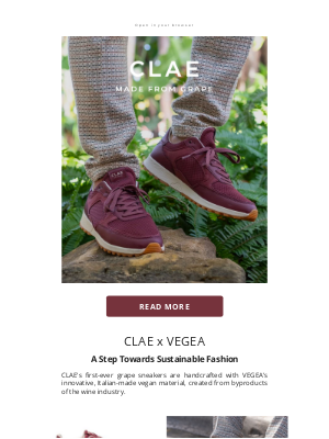 CLAE - Made from Grapes 🍇