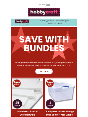 Hobbycraft (United Kingdom) - SAVE with our range of craft multibuys!