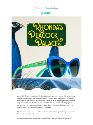 Rhonda's Peacock Palace