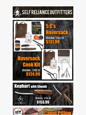 Self Reliance Outfitters - Discover The Ultimate Haversack Kit!