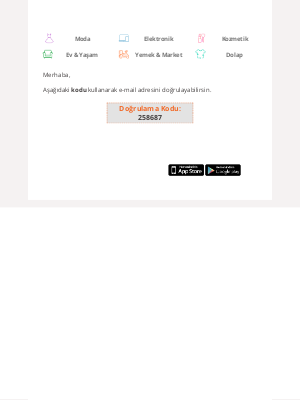 Trendyol (Turkey) - Trendyol.com | Email Doğrulama 📩 KOD: 258687