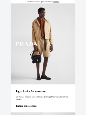 Prada - Light looks for summer