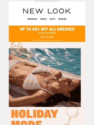 New Look (United Kingdom) - Payday 🤝 your vacay wishlist