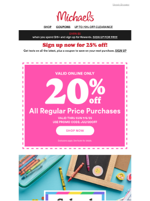 Hancock Fabrics - Back-to-school BOGOs? Bet. 🤩 Shop the sale today to save.
