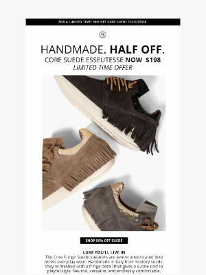 SculptHouse - Core Suede Esseutesse Now 50% OFF