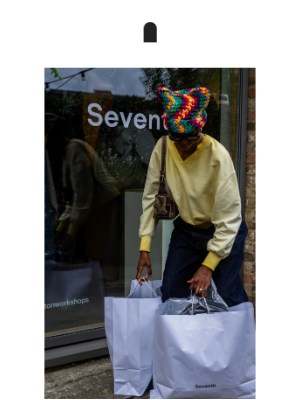 Seventh - You asked. We listened. Online sample sale opens Friday