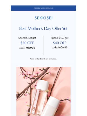 Sekkisei-usa - Beautiful, a Mother's Day treat just for you 💙