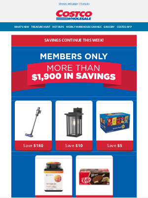 Costco Canada - MORE SAVINGS AT YOUR LOCAL WAREHOUSE