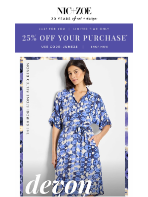 NIC+ZOE - The new Devon Dress checks all our boxes