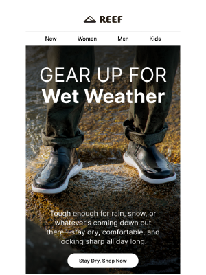 Reef - Scallywag: Wet Weather Wear