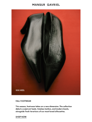 Mansur Gavriel - Fall Footwear