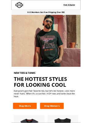 Harley-Davidson - Ride the heat wave in style