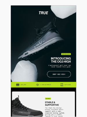 TRUE linkswear - OG3 High Now Shipping