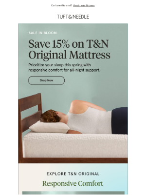 Tuft & Needle - Save 15% on T&N Original
