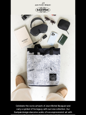 Eastpak - Inspired by the art of Jean-Michel Basquiat