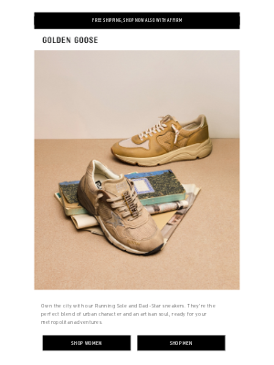 Golden Goose - Sneakers for Your City Adventures