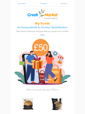 Greek Market (United Kingdom) - xxx@xxx.xxx, Greek❤️shopping with £50 bonus