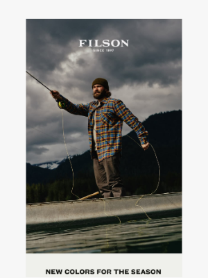Filson - Just Landed: New Colors of Lightweight Flannels