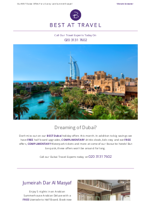 Best At Travel (UK) - ☀ Dubai Dreaming! 🕶